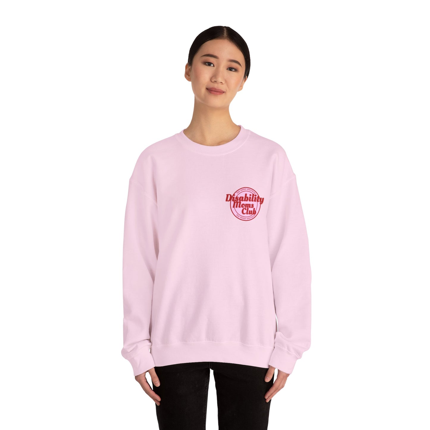 Disability Moms Club Crewneck Sweatshirt