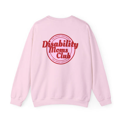 Disability Moms Club Crewneck Sweatshirt