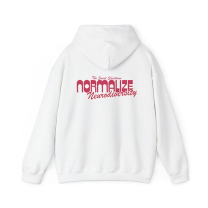 Normalize Neurodiversity Hoodie — 'Normalize Neurodiversity' Empowerment Sweatshirt