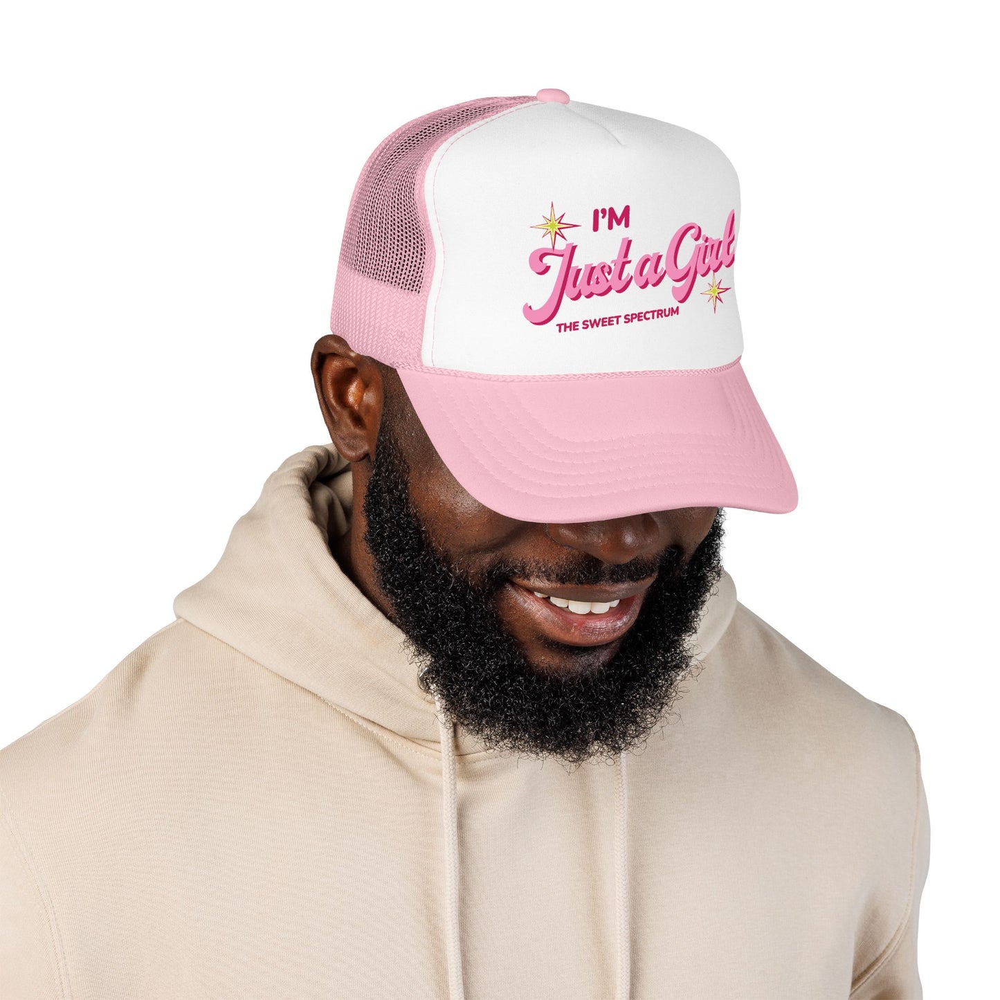 I'm Just a Girl Foam Trucker Hat