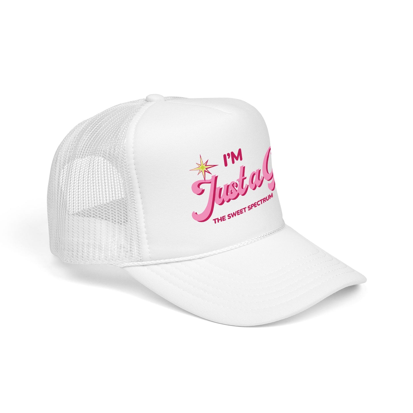 I'm Just a Girl Foam Trucker Hat