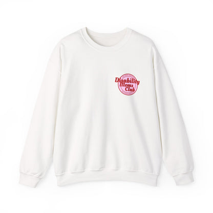 Disability Moms Club Crewneck Sweatshirt