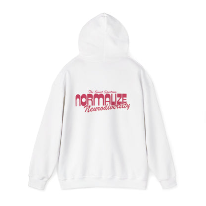 Normalize Neurodiversity Hoodie — 'Normalize Neurodiversity' Empowerment Sweatshirt