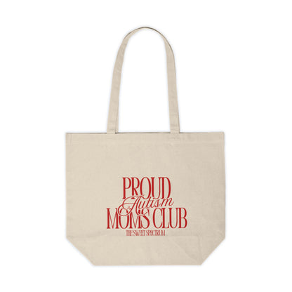 Proud Autism Moms Club Canvas Tote