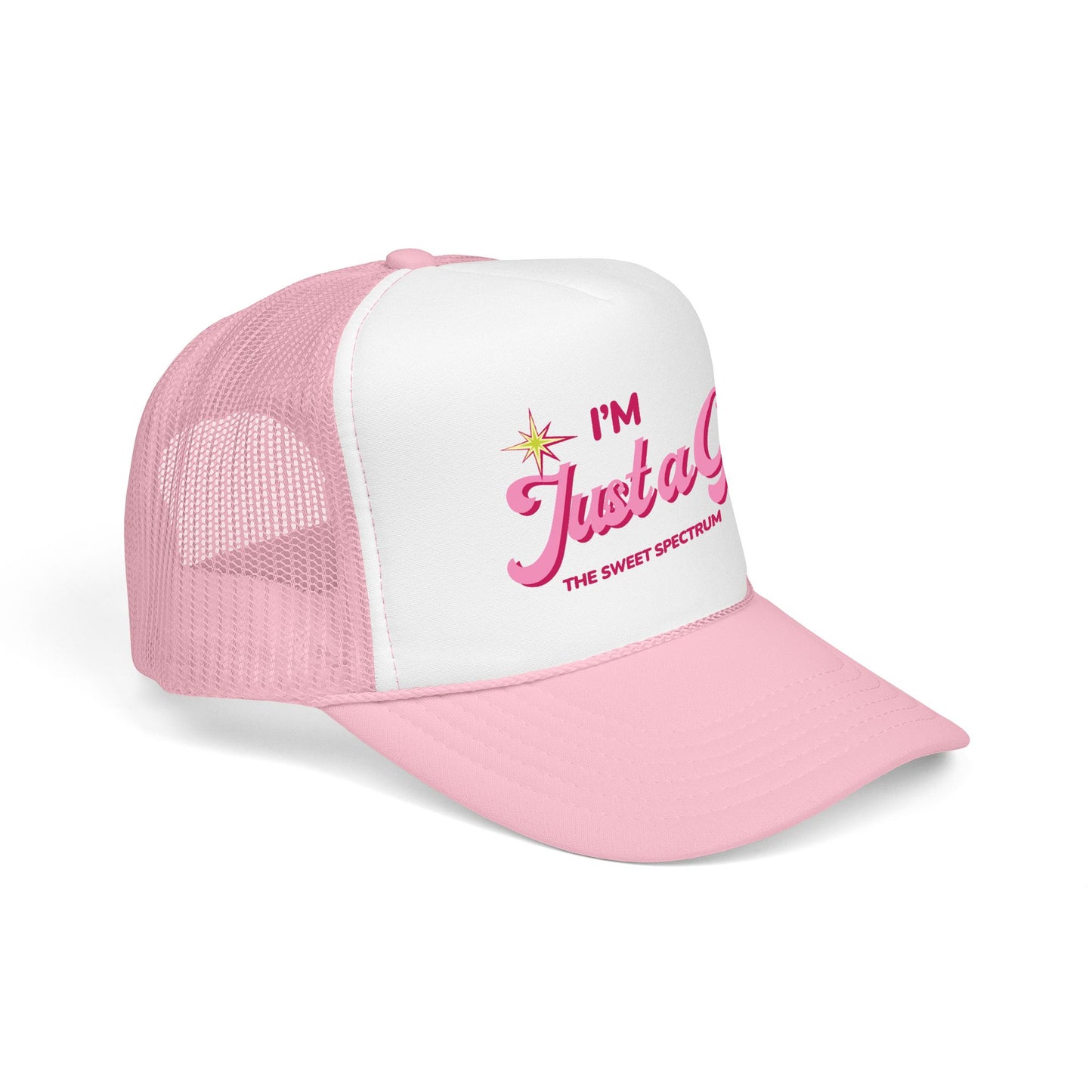 I'm Just a Girl Foam Trucker Hat