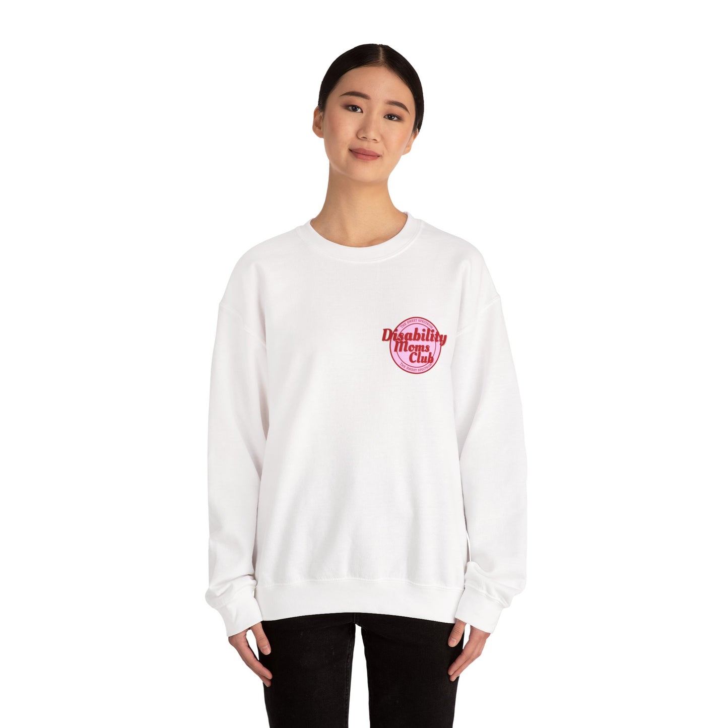 Disability Moms Club Crewneck Sweatshirt