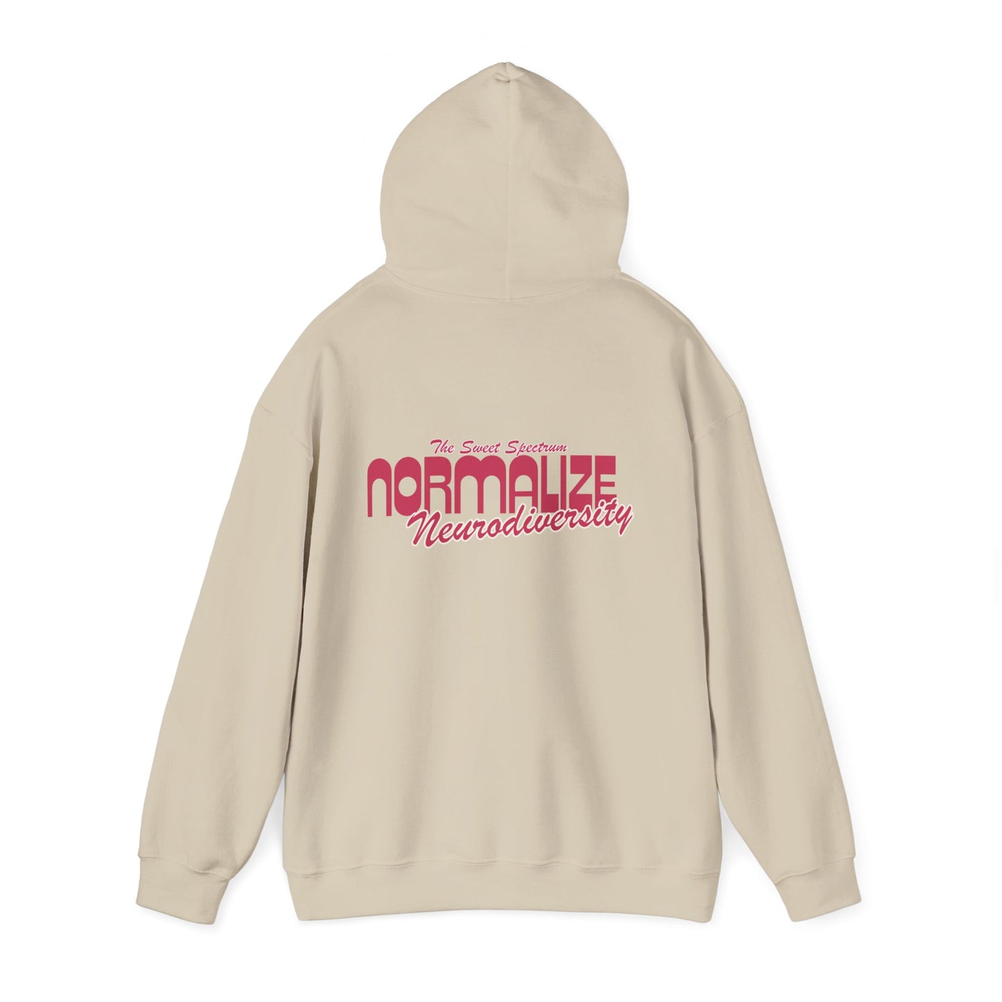 Normalize Neurodiversity Hoodie — 'Normalize Neurodiversity' Empowerment Sweatshirt