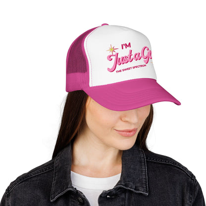 I'm Just a Girl Foam Trucker Hat
