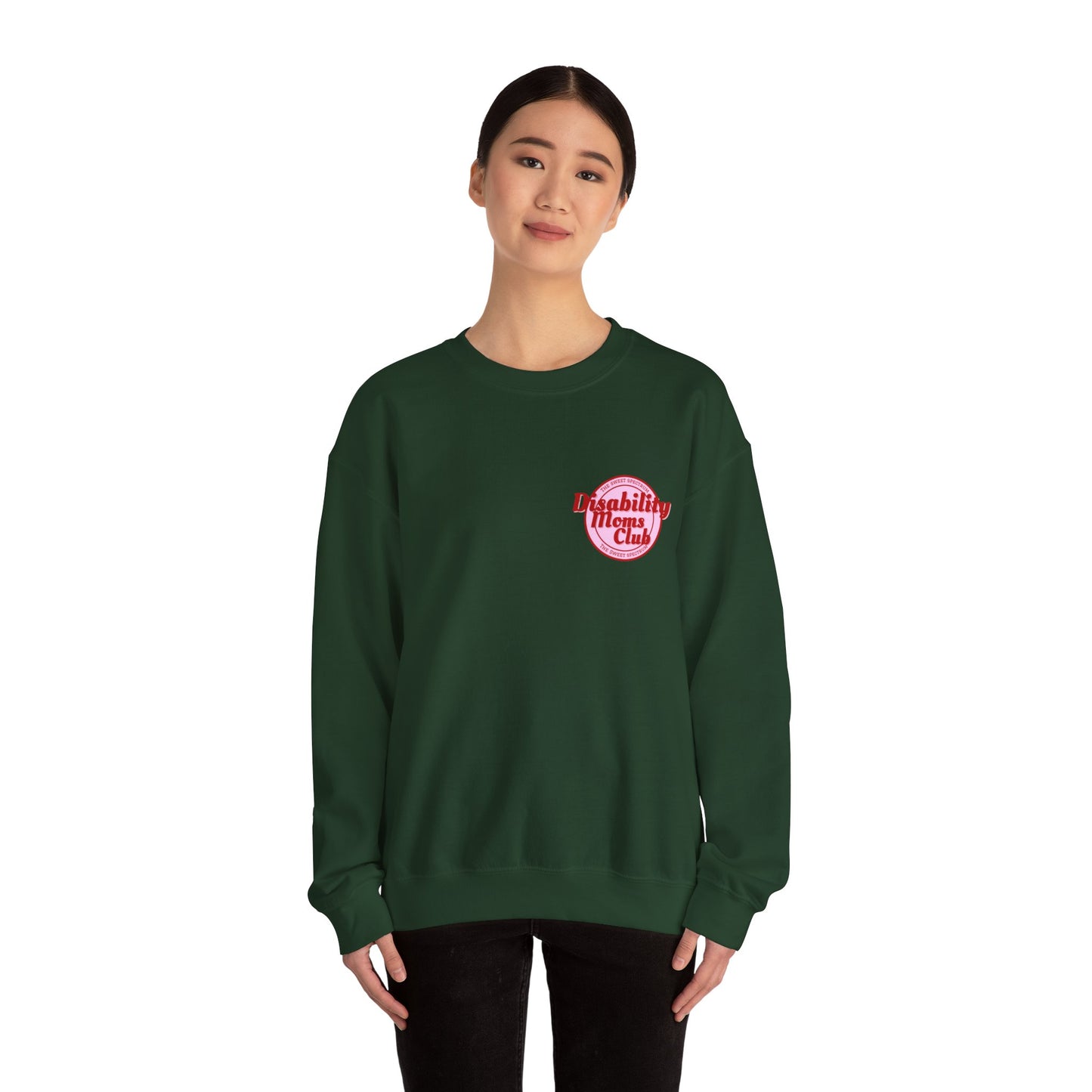 Disability Moms Club Crewneck Sweatshirt