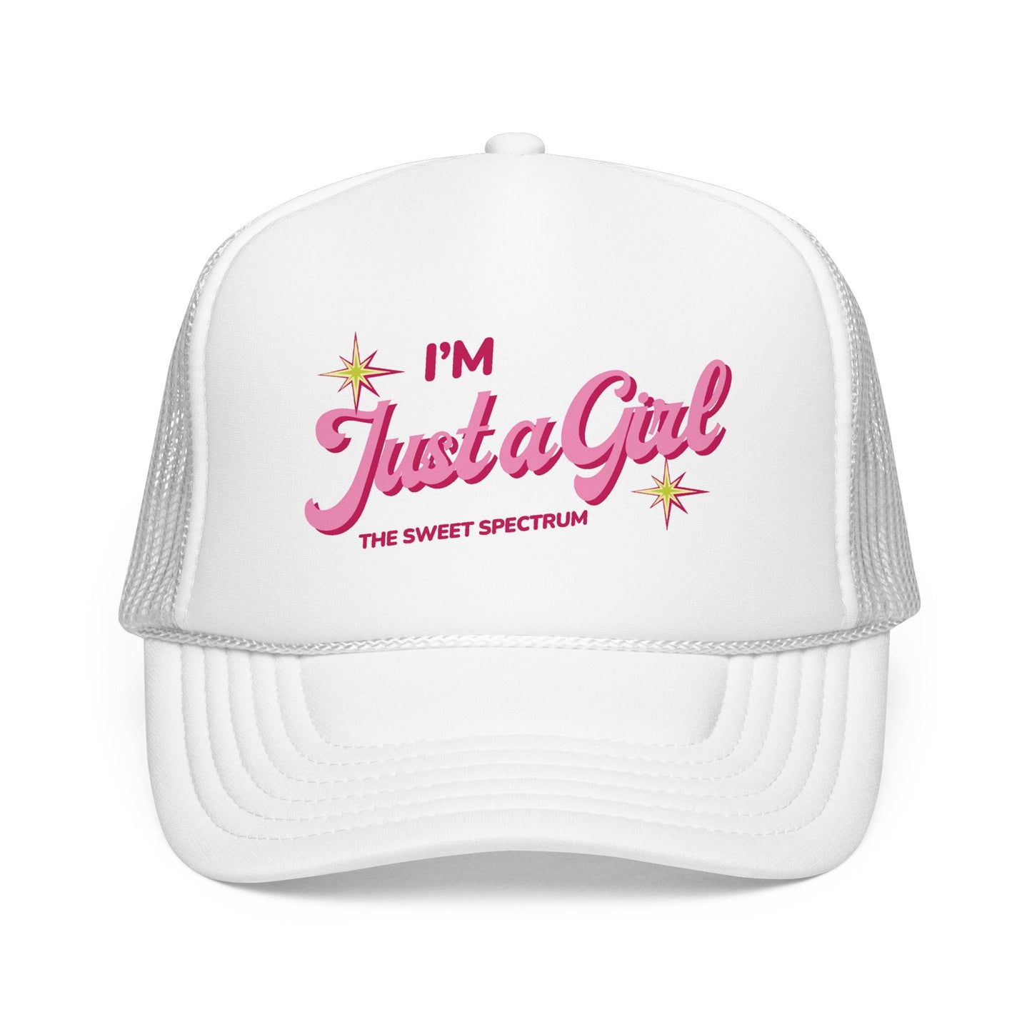 I'm Just a Girl Foam Trucker Hat
