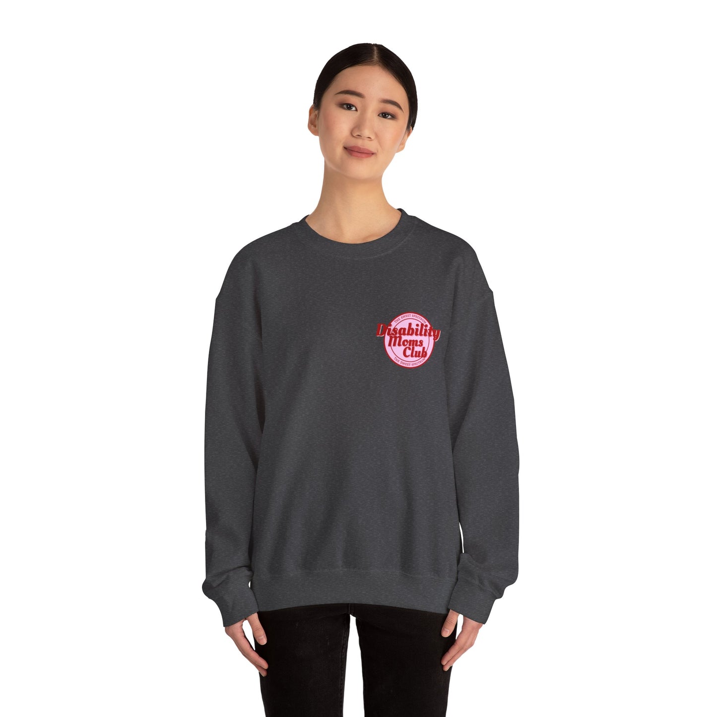Disability Moms Club Crewneck Sweatshirt