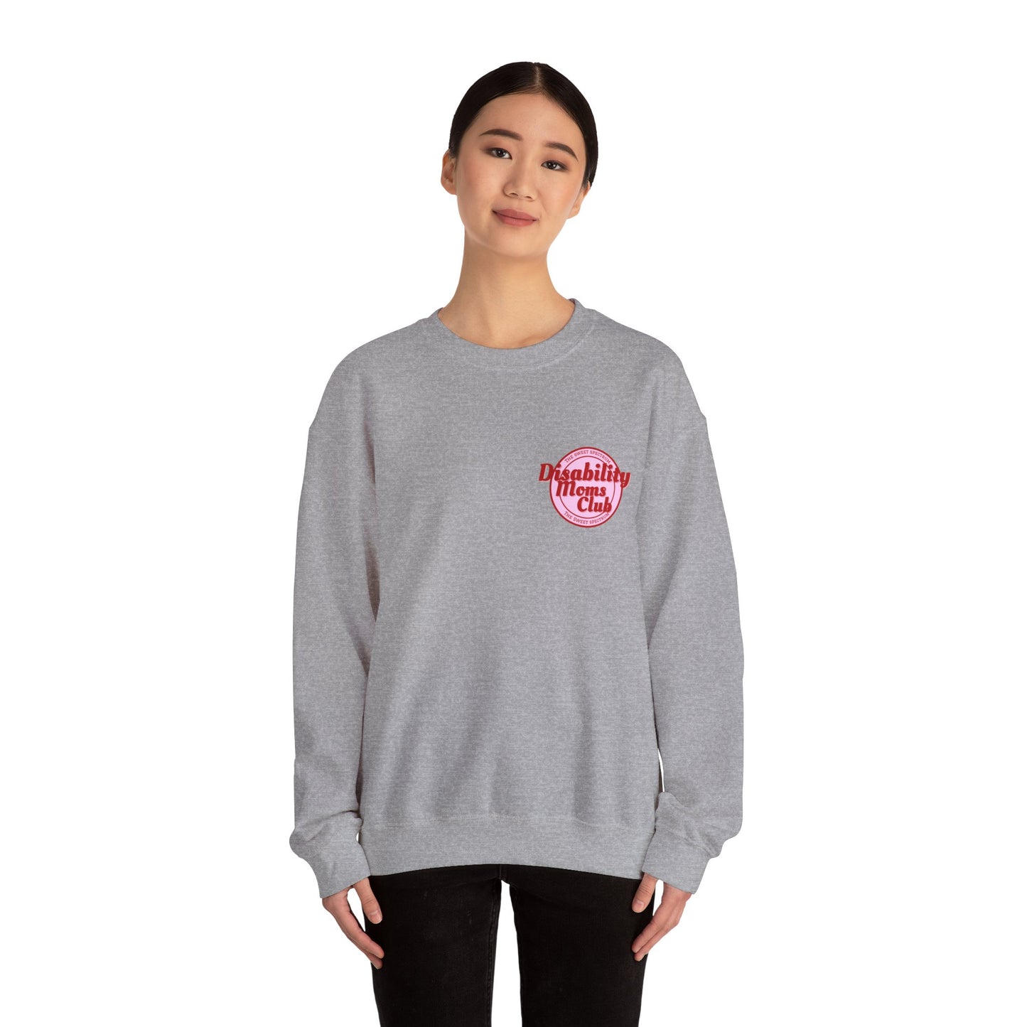 Disability Moms Club Crewneck Sweatshirt