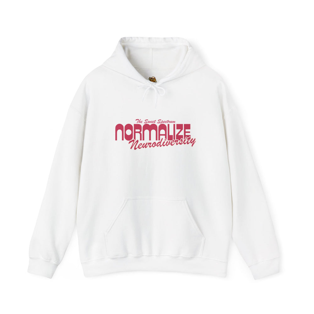 Normalize Neurodiversity Hoodie — 'Normalize Neurodiversity' Empowerment Sweatshirt