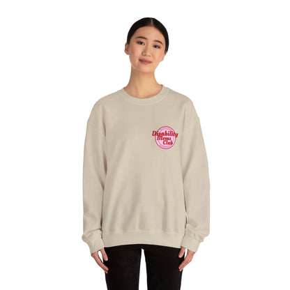 Disability Moms Club Crewneck Sweatshirt