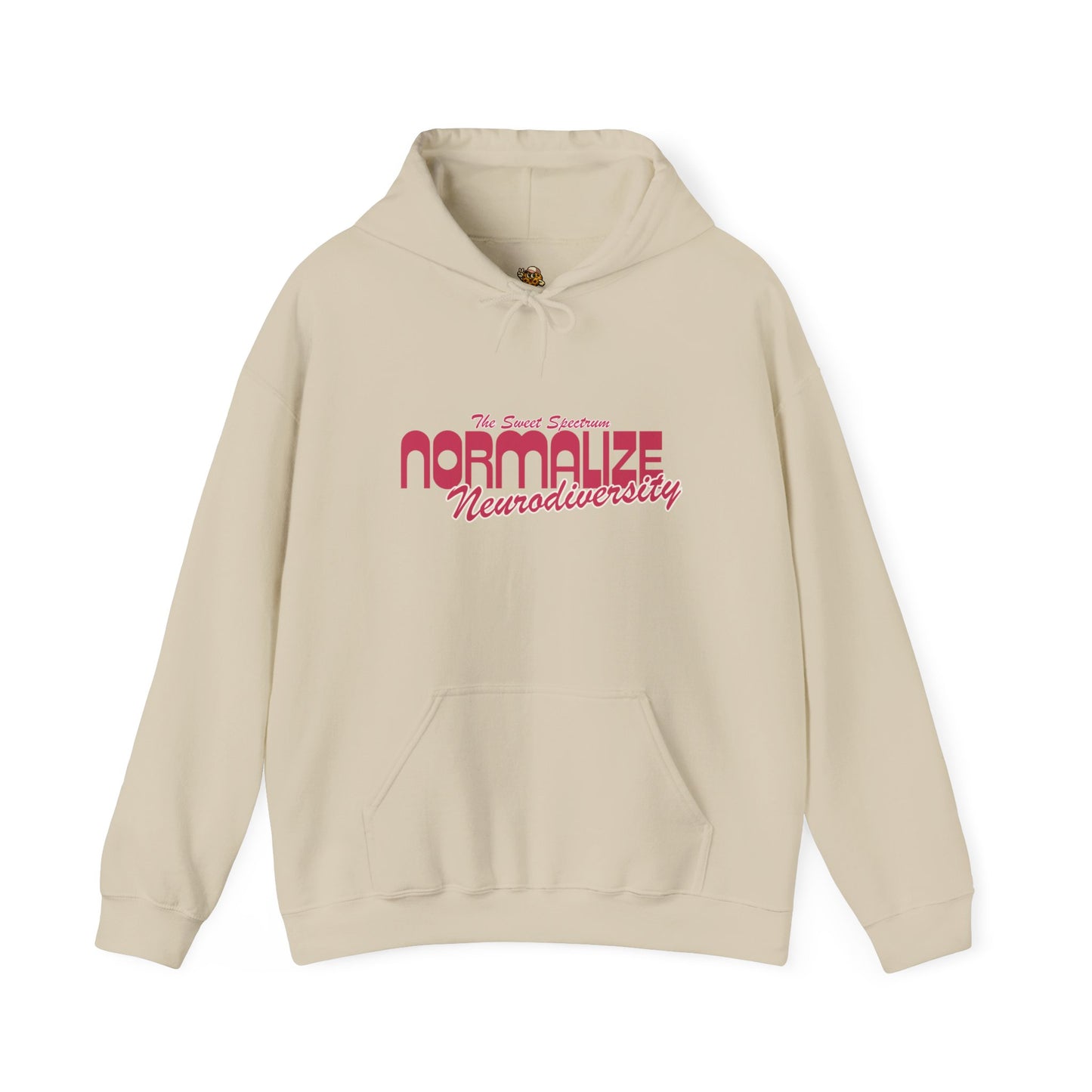 Normalize Neurodiversity Hoodie — 'Normalize Neurodiversity' Empowerment Sweatshirt