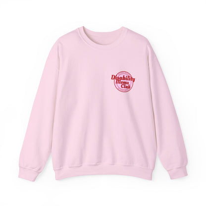 Disability Moms Club Crewneck Sweatshirt