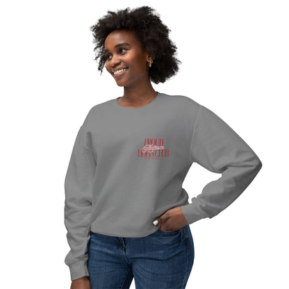 Proud Autism Moms Club- Unisex Lightweight Crewneck Sweatshirt