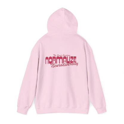 Normalize Neurodiversity Hoodie — 'Normalize Neurodiversity' Empowerment Sweatshirt