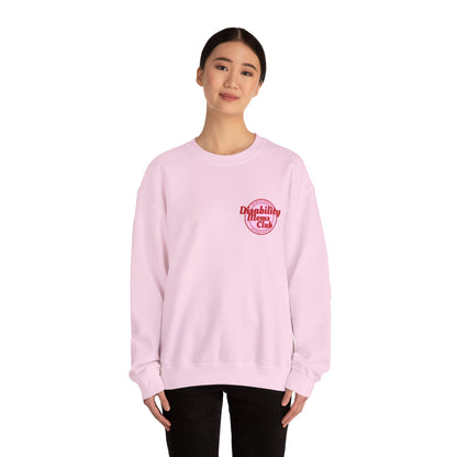 Disability Moms Club Crewneck Sweatshirt