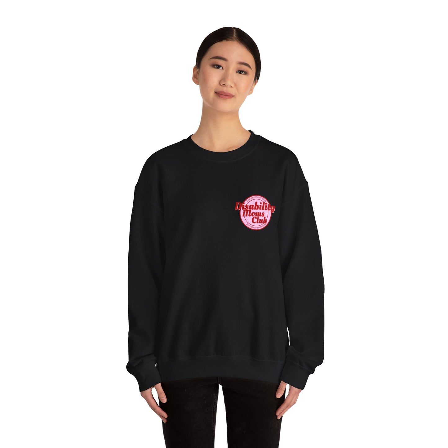 Disability Moms Club Crewneck Sweatshirt