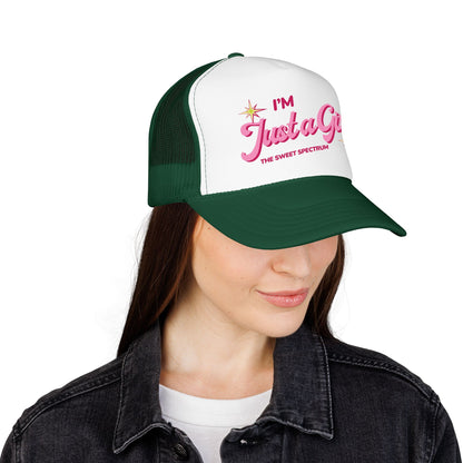 I'm Just a Girl Foam Trucker Hat